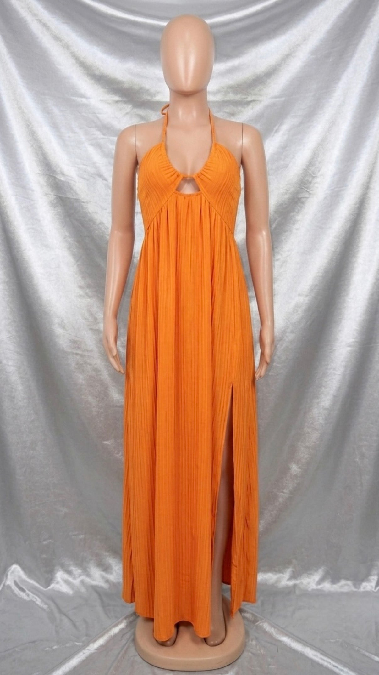 Orange Maxi Dress