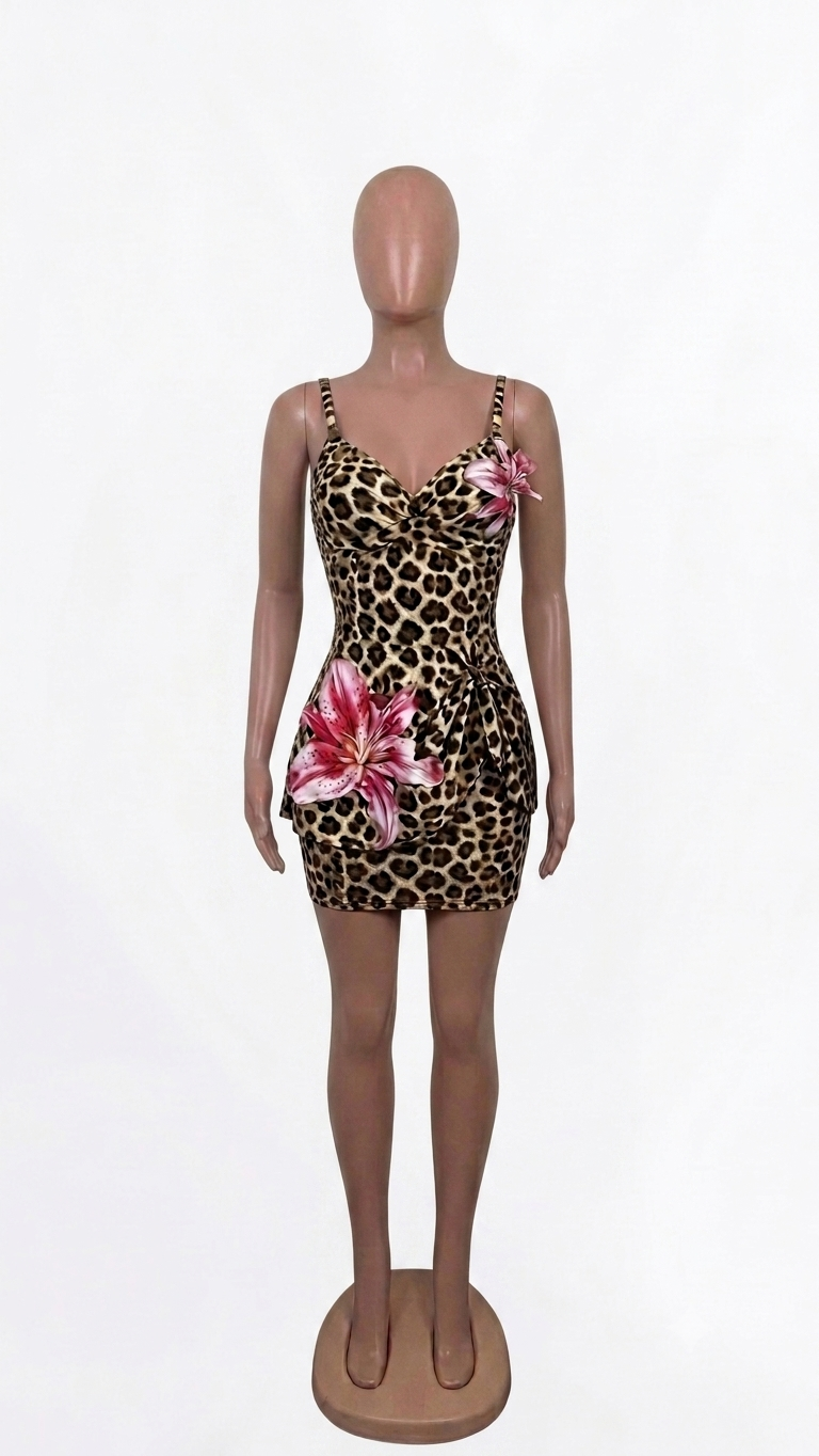 Leopard Lily Dress