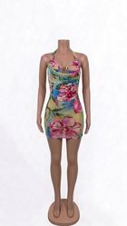 Floral Halter Mini