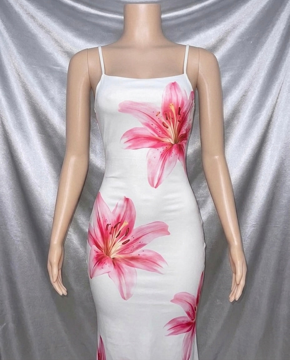 Lily Flower Dress